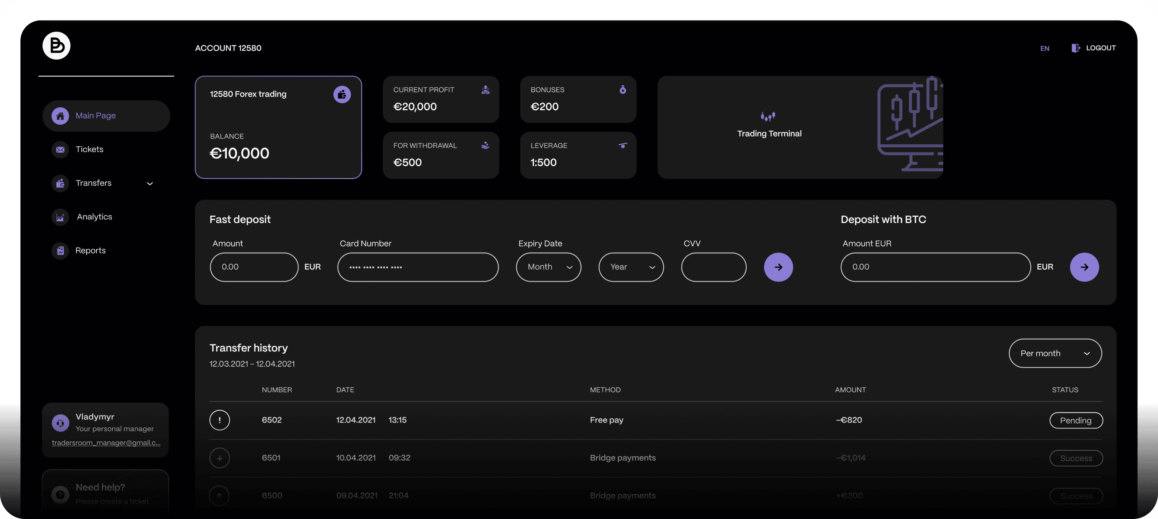 interface