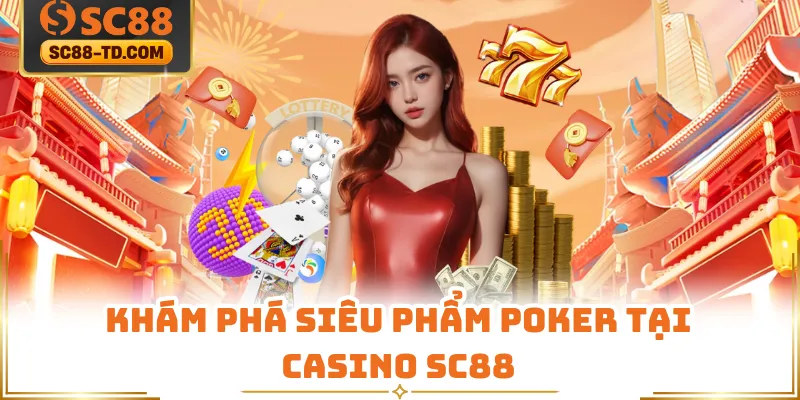 Khám Phá Siêu Phẩm Poker Tại Casino SC88 